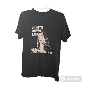 Jessie James Decker Tour Tee 2016 Kittenish Black Graphic